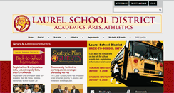 Desktop Screenshot of laurelschools.org